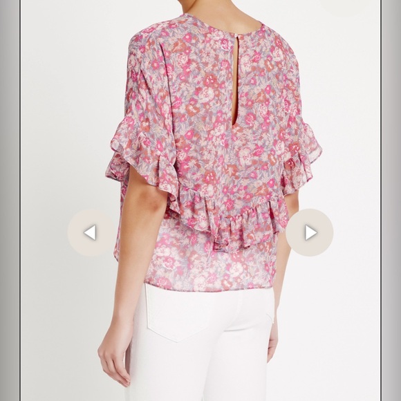 MISA Los Angeles Digna Top In Pink Size XS - Picture 2 of 9